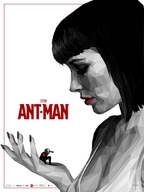 gentle handheld cleavage kneeling looking_down movie_poster costume ant-man marvel_comics