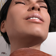 nipples shrunken_woman postvore closed_eyes on_nipple digital_render openhighhat bath_interrupted
