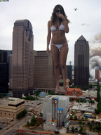 breasts giantess collage city mega swimsuit destruction cleavage buildings helicopter brunette military tank jets skyscraper sunglasses streets smoke sky beregous giovanna_ewbank
