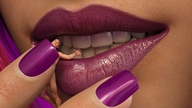 mouth teeth finger lips pink_hair face shrunken_man mr_luigi manicure karen imminent_vore digital_render