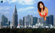 giantess collage mega swimsuit asian ser-gts