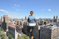 giantess collage city clothed buildings brunette sky behind_view giulio_10