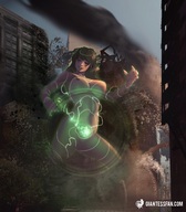 giantess brunette advertisement growth_ray giantessfan cover_page