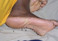collage micro barefoot sole shrunken_people kimberly