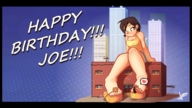 drawing gentle giantess feet color toes green_eyes foot_worship sandals looking_down birthday gift sitting_on_building apeiron-macro joe_the_venezuelan