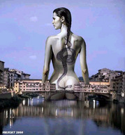 giantess collage water buildings back maxcat sky tattoo italy venice