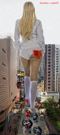 giantess collage panties city mega blonde butt destruction blood scared socks foot_crush walking running stroll dust vehicle_crush hand_print giantess_lover45