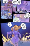 drawing giantess nude pussy city mega comic mamabliss color destruction barefoot brunette giganta