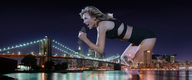 collage mega blonde bridge water kneeling skyscraper night sky new_york_city docop taylor_swift city_lights