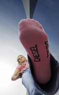 giantess collage blonde clothed jeans socks looking_at_viewer hands_on_hips imminent_crush pro452 gateway_arch