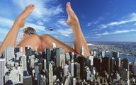 collage pussy city mega butt barefoot helicopter lying_down unknown_artist skyscraper sky