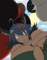 breasts drawing gentle giantess color huge_breasts point_of_view
