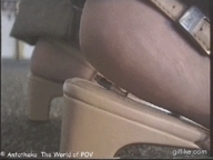 crush feet high_heels in_shoe animation point_of_view