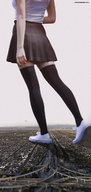 giantess collage giga city destruction skirt walking