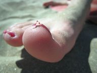 collage feet toes barefoot shrunken_man