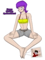 drawing giantess feet color toes barefoot eva joethevenezuelan apeiron-macro