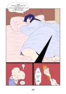 drawing insertion blushing manga futanari toes barefoot bed anime smiling rei_ayanami neon_genesis_evangelion shrunken_woman bedroom asuka_langley_soryu misato_katsuragi