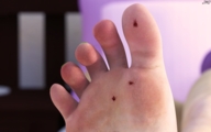 crush micro feet toes barefoot soles blood foot_crush between_toes tinies digital_render jamesmason0