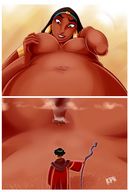 breasts drawing giantess micro nude black_hair color brown_eyes egyptian battle dark_skin earrings dreamworks between_breasts prince_of_egypt tzipporah kisparlius