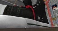 buildings shoes running shrunken_woman slyworks