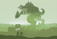 breasts drawing giantess crush nude furry horns tail anthro mega monochrome destruction barefoot rampage buildings topless blimp foot_crush thighs outdoors scalie bare_legs fracshun deathclaw_queen deathclaw fallout_4 fallout bare_midriff thicc bare_thighs