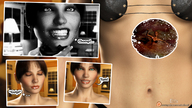 vore digestion shrunken_woman panels human_food stomach_acid stomach_view emi digital_render