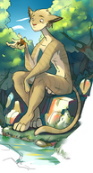 drawing furry tail color giant male ducky