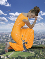 collage city mega high_heels helicopter dress clouds sky monument maria_menounos giantesscity volvograd_russia