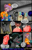 drawing furry anthro dragon comic aroused color cum cock_vore shrunken_man spacecraft clock vore_planet