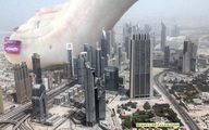 giantess feet landscape city mega destruction barefoot buildings toe_ring toe_nail_polish foot_stomp giantesstales