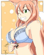 breasts drawing gentle giantess color bra poke fox_girl hank88 dog_girl cysh_aizen hanna_wigner