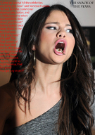 giantess collage teeth story shrunken_man selena_gomez imminent_vore