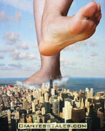 giantess collage feet city mega rampage