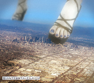 giantess collage feet city mega destruction high_heels mountains blue_nails giantesstales