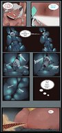 drawing giantess white_hair insertion horns comic color anal_insertion fart inside_view dragon_girl prissjoy bad_way_to_go