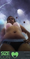 giantess collage point_of_view sizecon frombelow