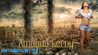 giantess collage city destruction buildings brunette sandals legs belly skyscraper smoke clouds lightning giantessbuster209 amanda_cerny