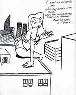 drawing giantess city mega monochrome anime story shrunken_men sitting