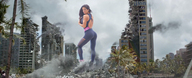 giantess collage city mega destruction brunette workout athletic looking_at_viewer michelle_lewin captain_rand
