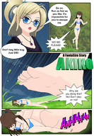 feet comic color clothed barefoot foot_crush chibichan fantasize shrunken_woman emily digital_render