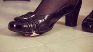 collage high_heels unknown_artist under_foot