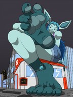 drawing pokemon feet furry anthro color barefoot paws pokemorph zp92 pokemon_center glaceon