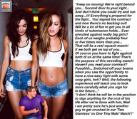 collage black_hair long_hair clothed brunette domination navel belly shorts walking teasing women top running_away squeezemeflat hallway