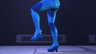 feet butt high_heels samus_aran running shrunken_man raised_foot imminent_crush digital_render source_film_maker