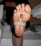 collage toes barefoot soles domination shrunken_man cruel under_foot crlvr stuck taped_down imminent_crush miss_l