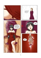 insertion comic domination anal_insertion shrunken_man maid_uniform panels royal_dildo