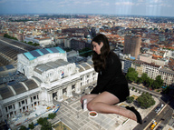 giantess collage city buildings shoes unknown_artist legs