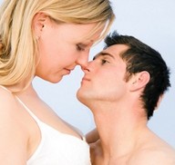 gentle blonde long_hair cleavage amazon top imminent_kiss