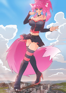 drawing giantess crush giga color destruction angelgts mio