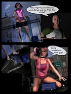giantess manga city mega foot_crush reaching digital_render